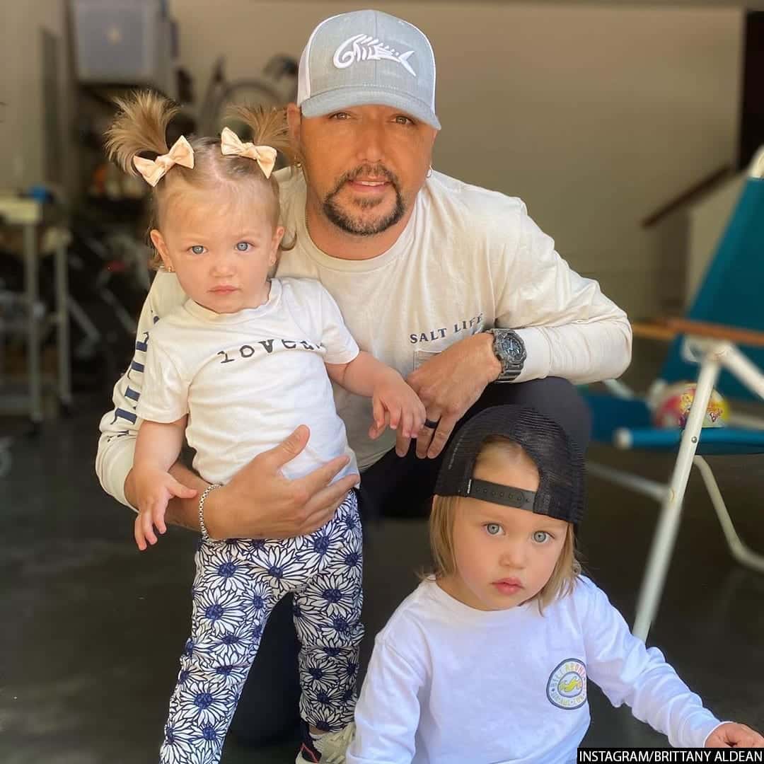 Jason Aldean Kids Navy Rome and Memphis - Country Thang Daily