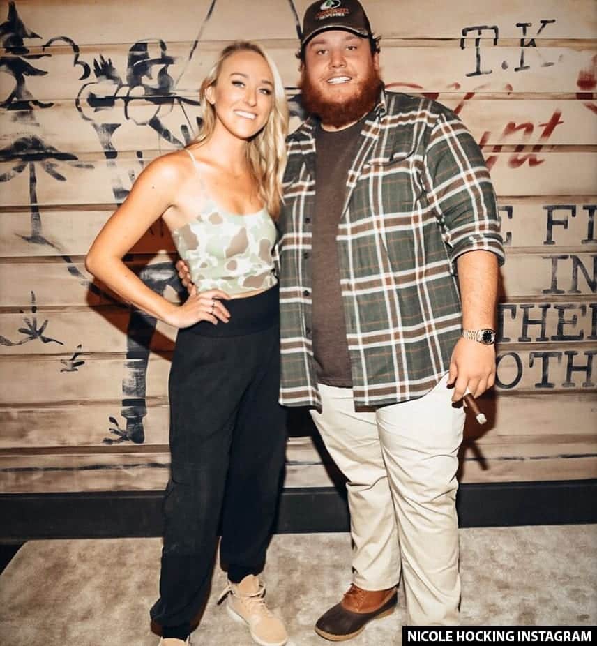 Luke Combs and Nicole Hocking Love Story-4 - Country Thang Daily