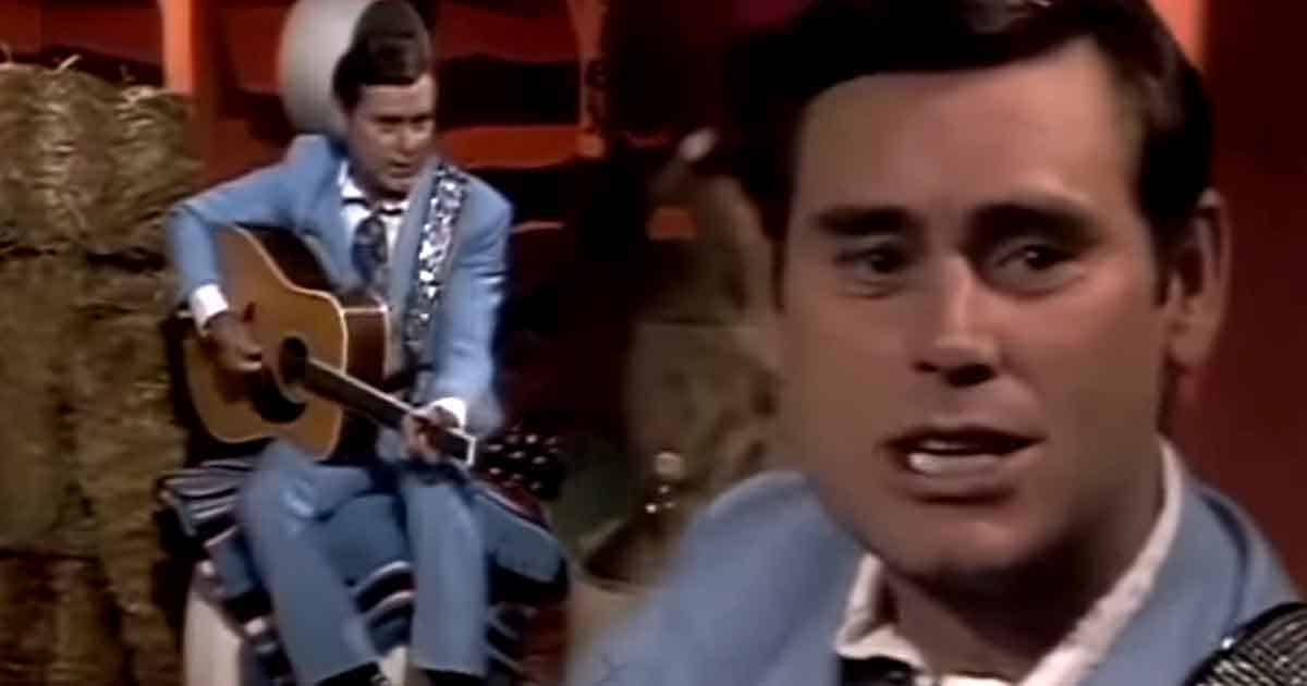 George Jones Feisty Delivery Of White Lightning On Hee Haw