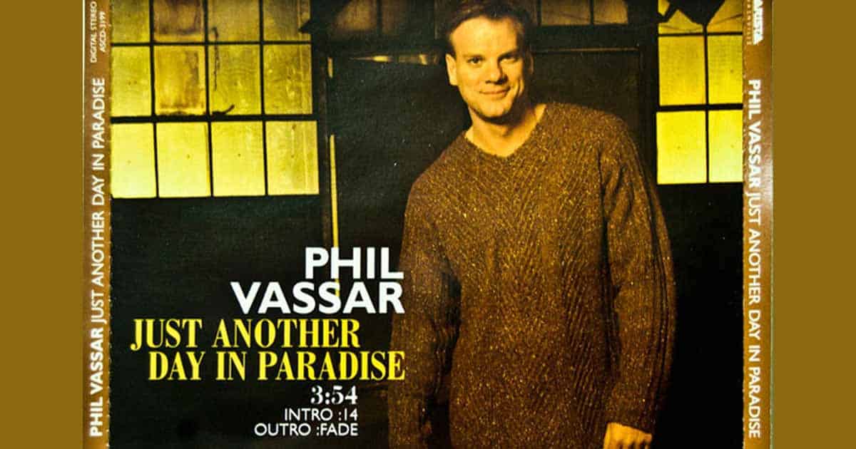 Just another Day in Paradise. Phil Vassar album 2016 Let's make a little Christmas.