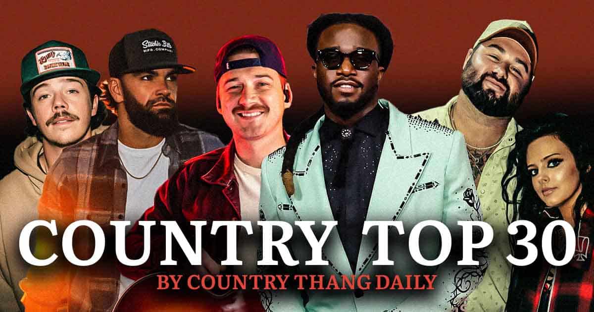 Country Top 30 January 18-19 Weekend