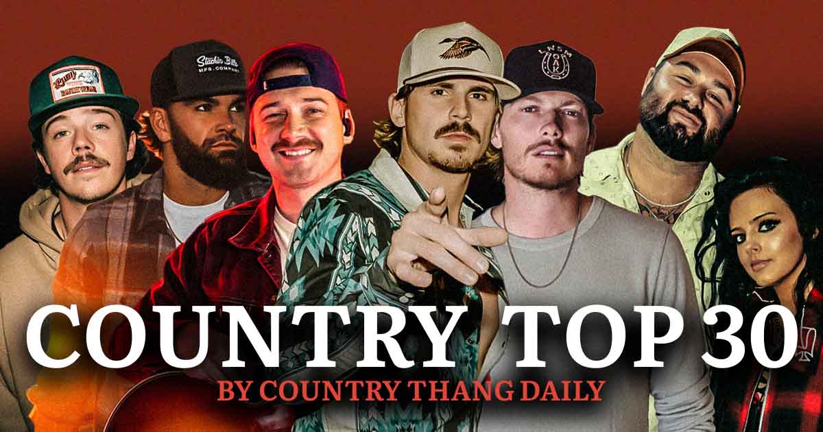 Country Top 30 January 4-5 Weekend