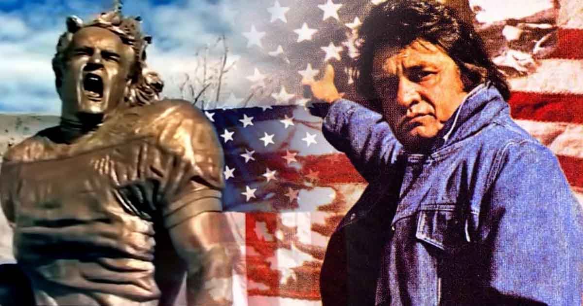Johnny Cash's Spoken "Ragged Old Flag" on Super Bowl Ad Still Strikes a
