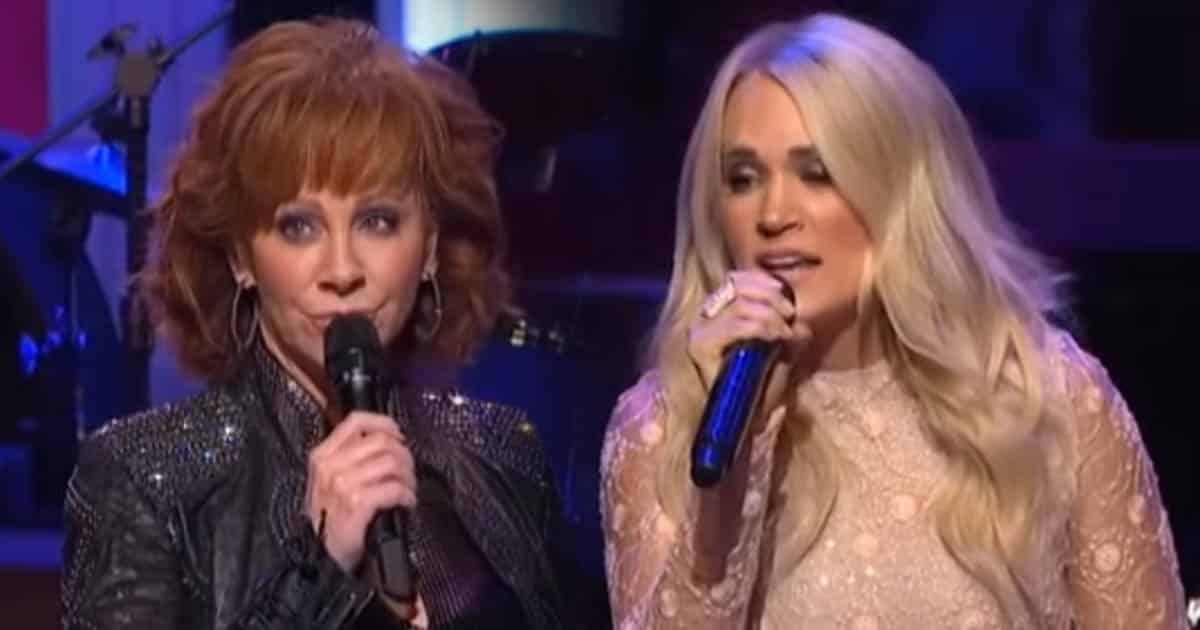 Carrie Underwood & Reba McEntire - Does He Love You