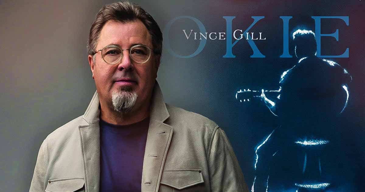 Vince Gill performing 'The Price of Regret,' conveying a heartfelt message of unity, compassion, and healing, showcasing his enduring impact on country music.