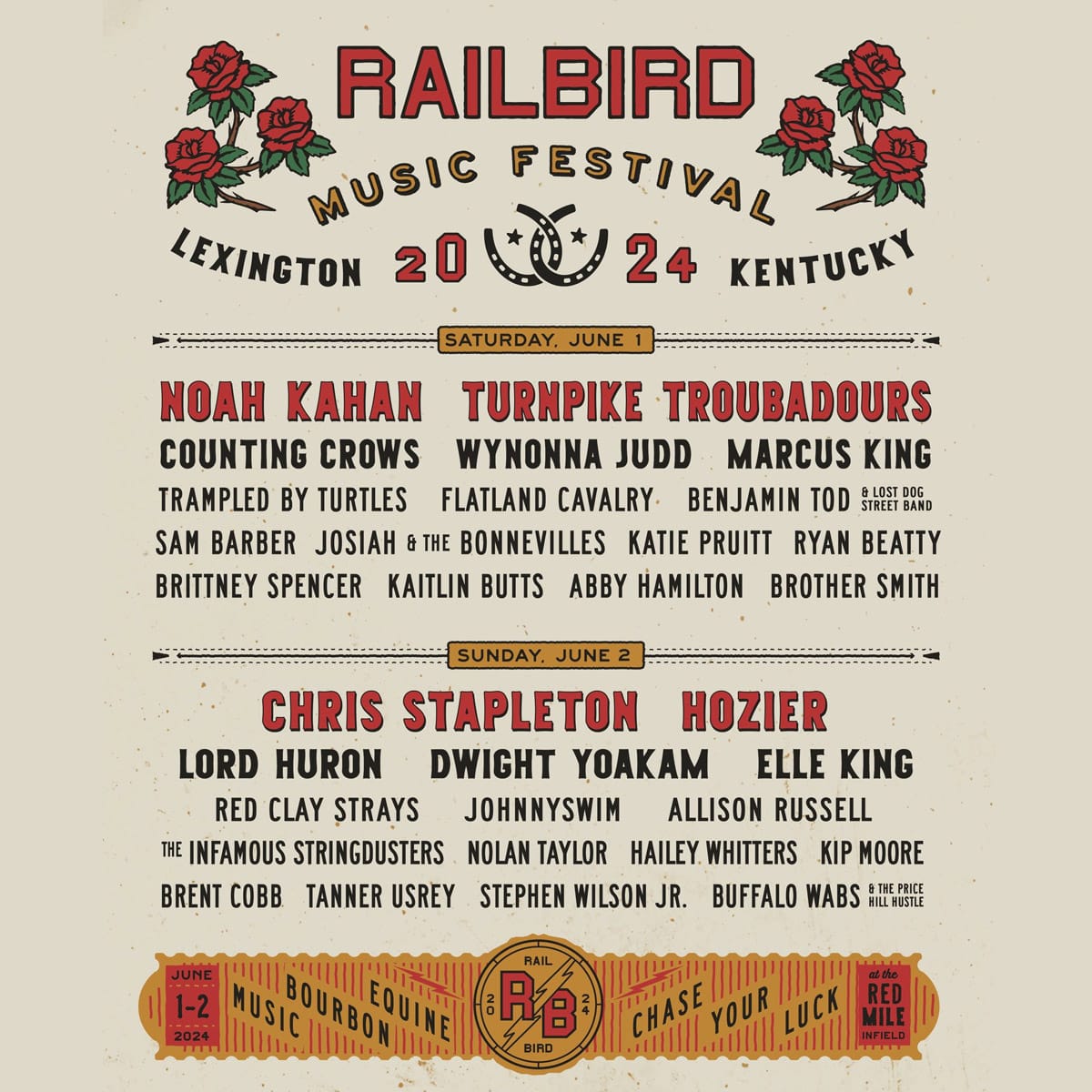 Railbird Festival 2024 square