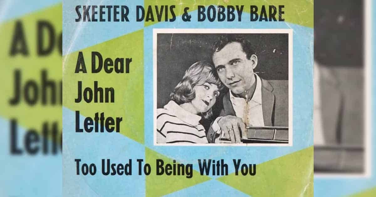 Skeeter Davis and Bobby Bare + A Dear John Letter