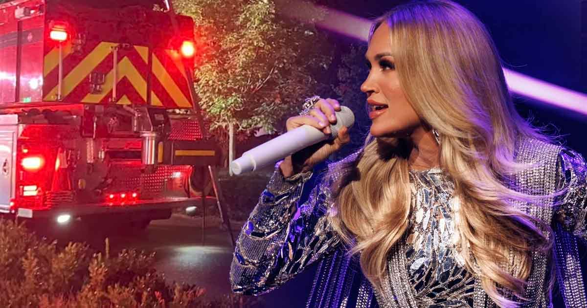 Did Carrie Underwood's House Catch Fire? Details Here