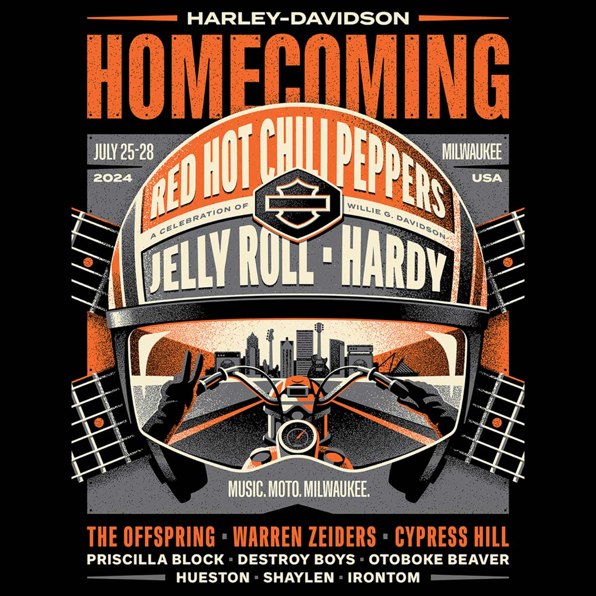 Harley-Davidson Homecoming Festival 2024 lineup