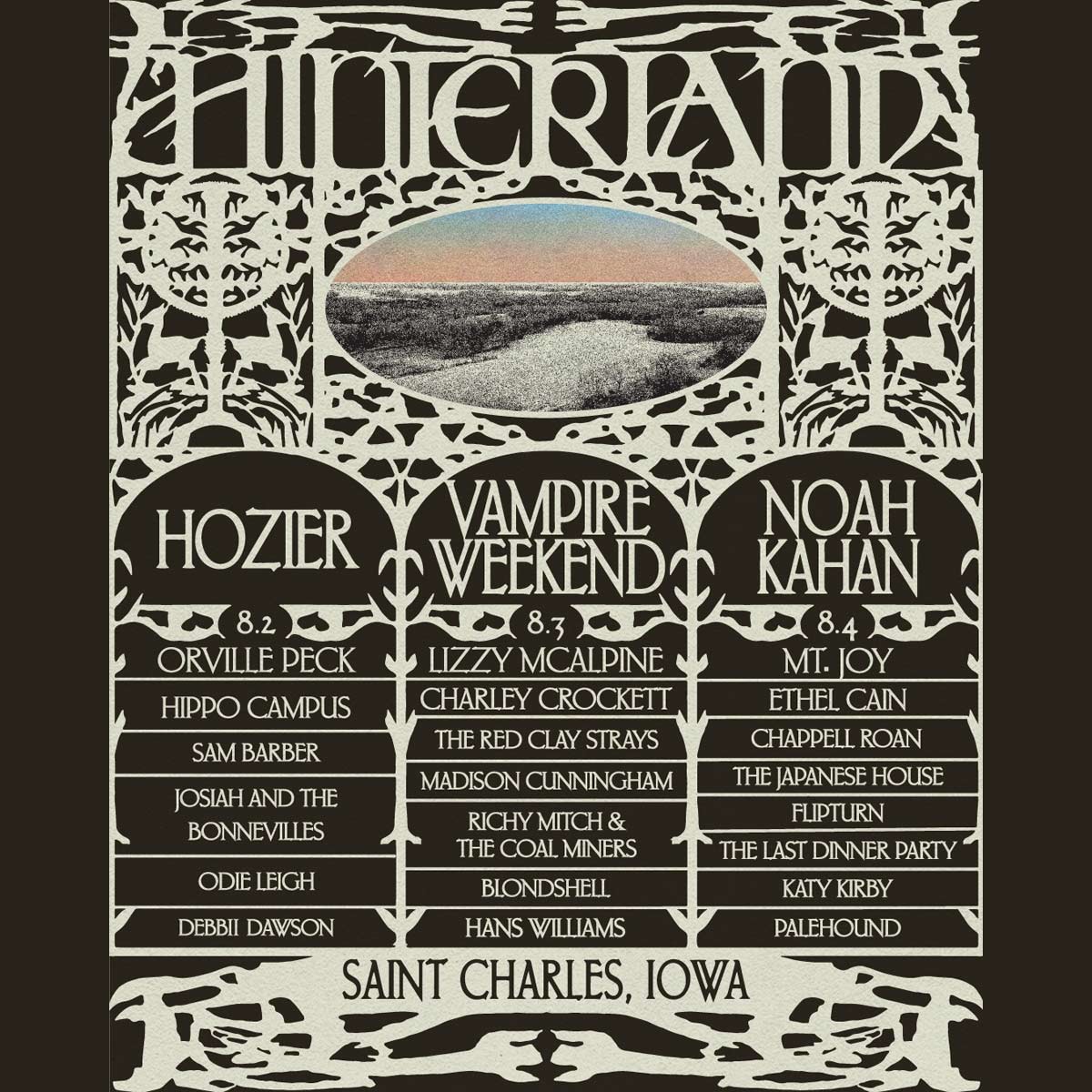 Hinterland Music Festival 2024 lineup