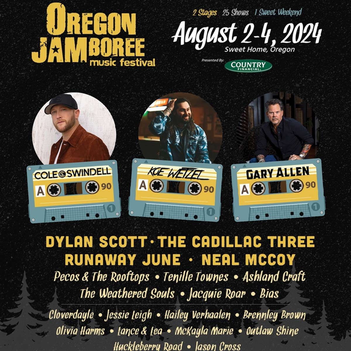 Oregon Jamboree 2024 lineup