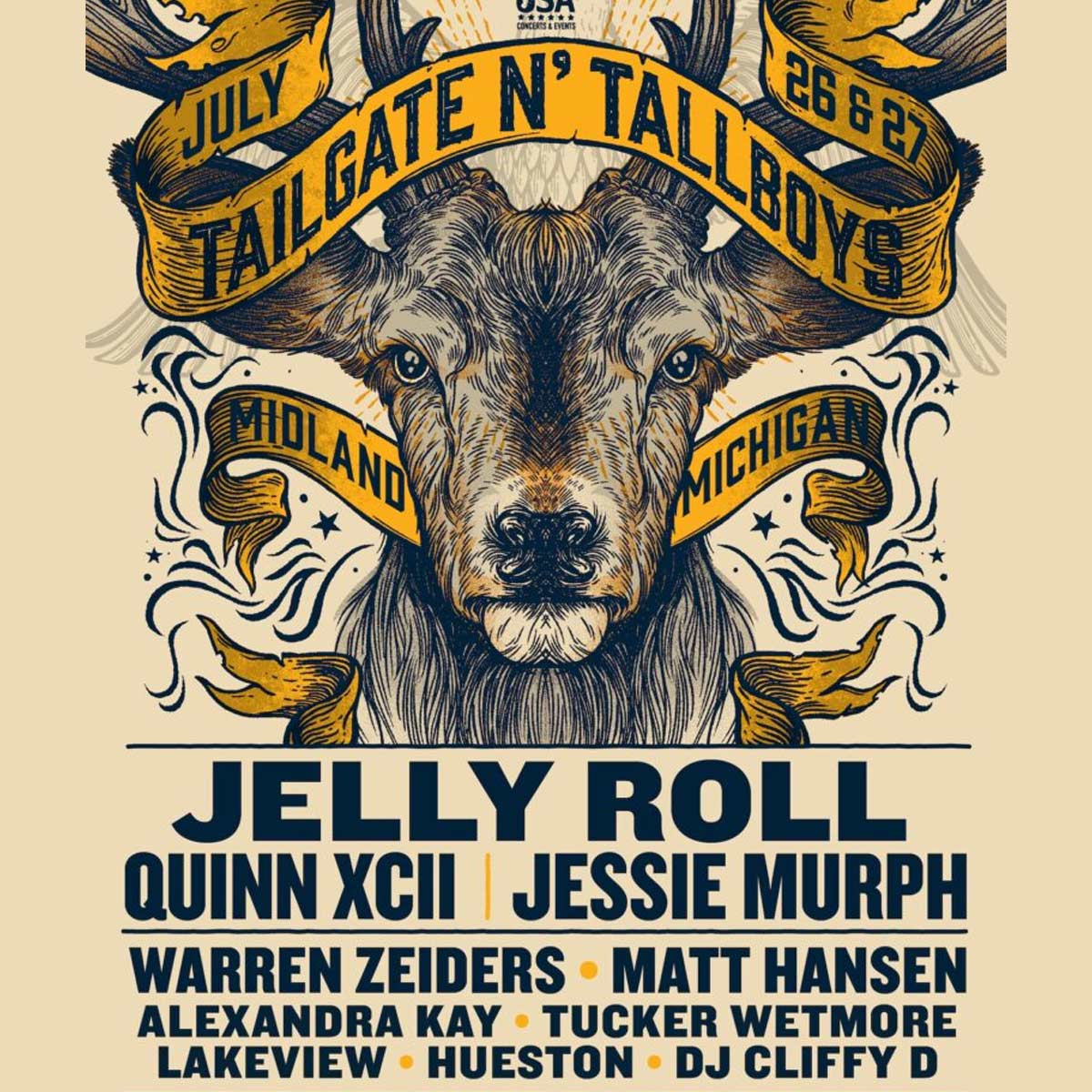 Tailgate N’ Tallboys Michigan 2024 lineup