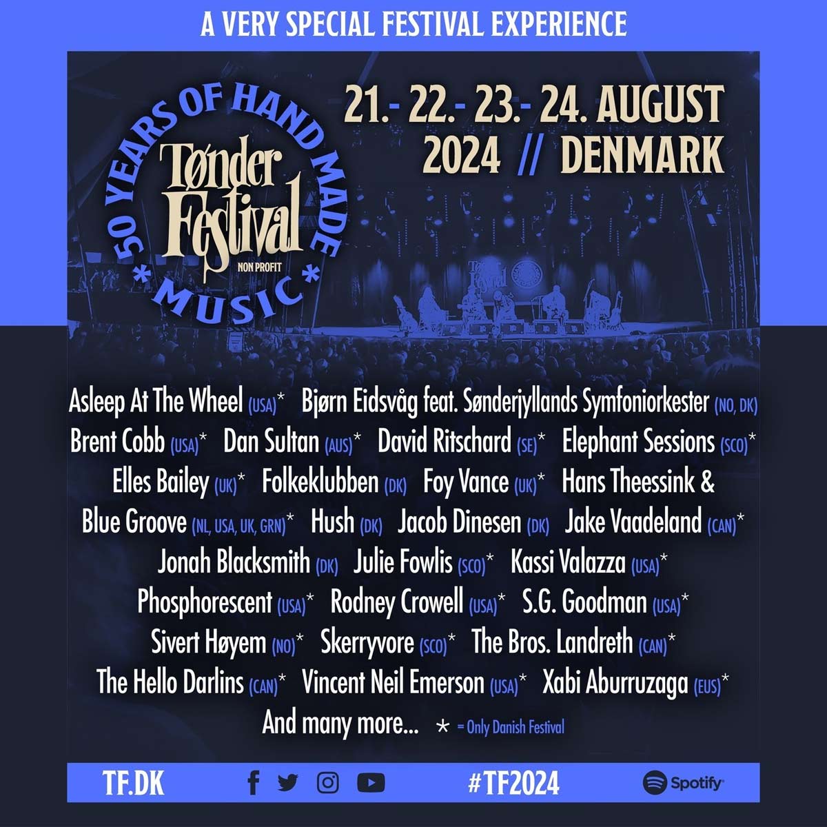 Tønder Festival 2024 Lineup