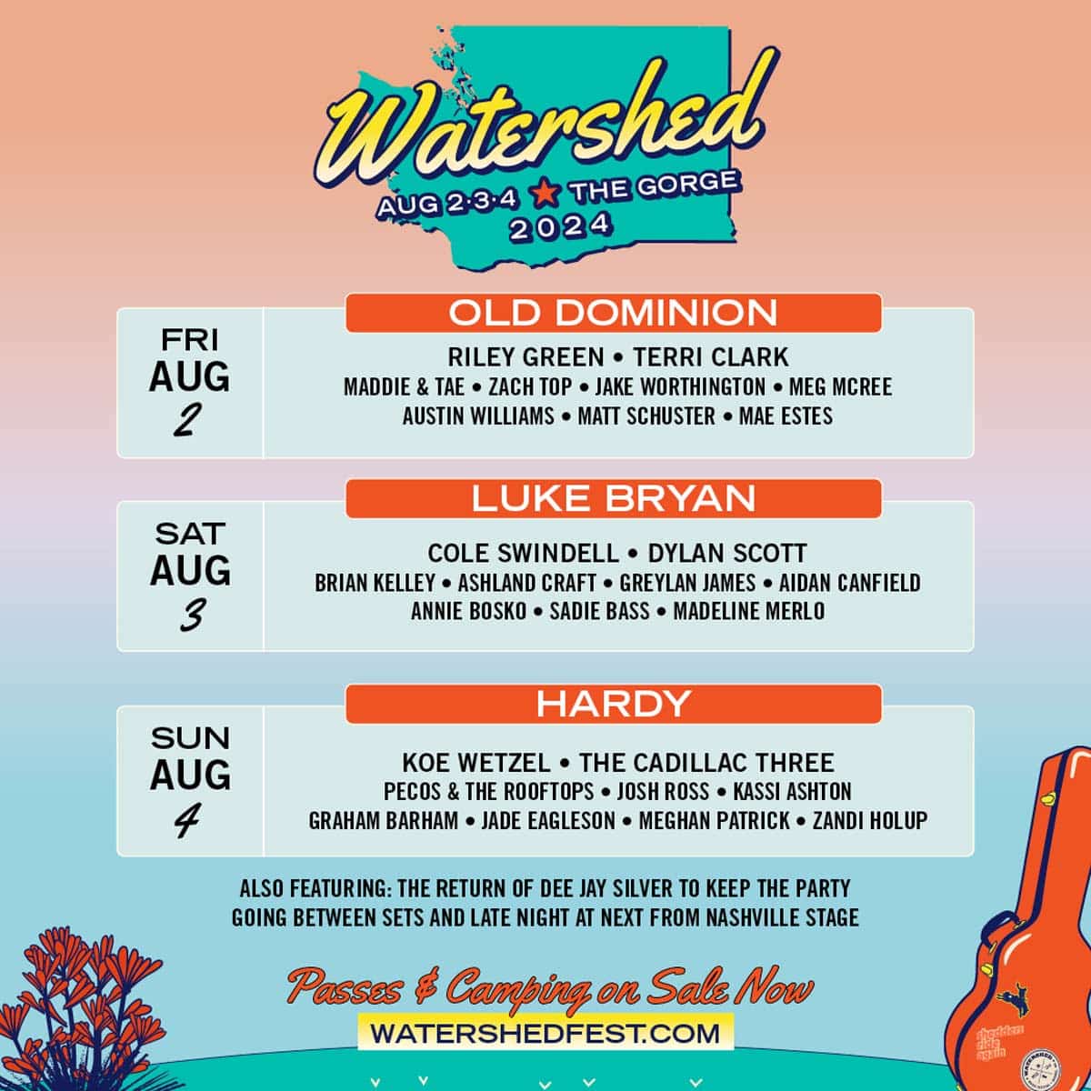 Watershed Festival 2024 Full Artist LineUp, Event Dates & How to Buy