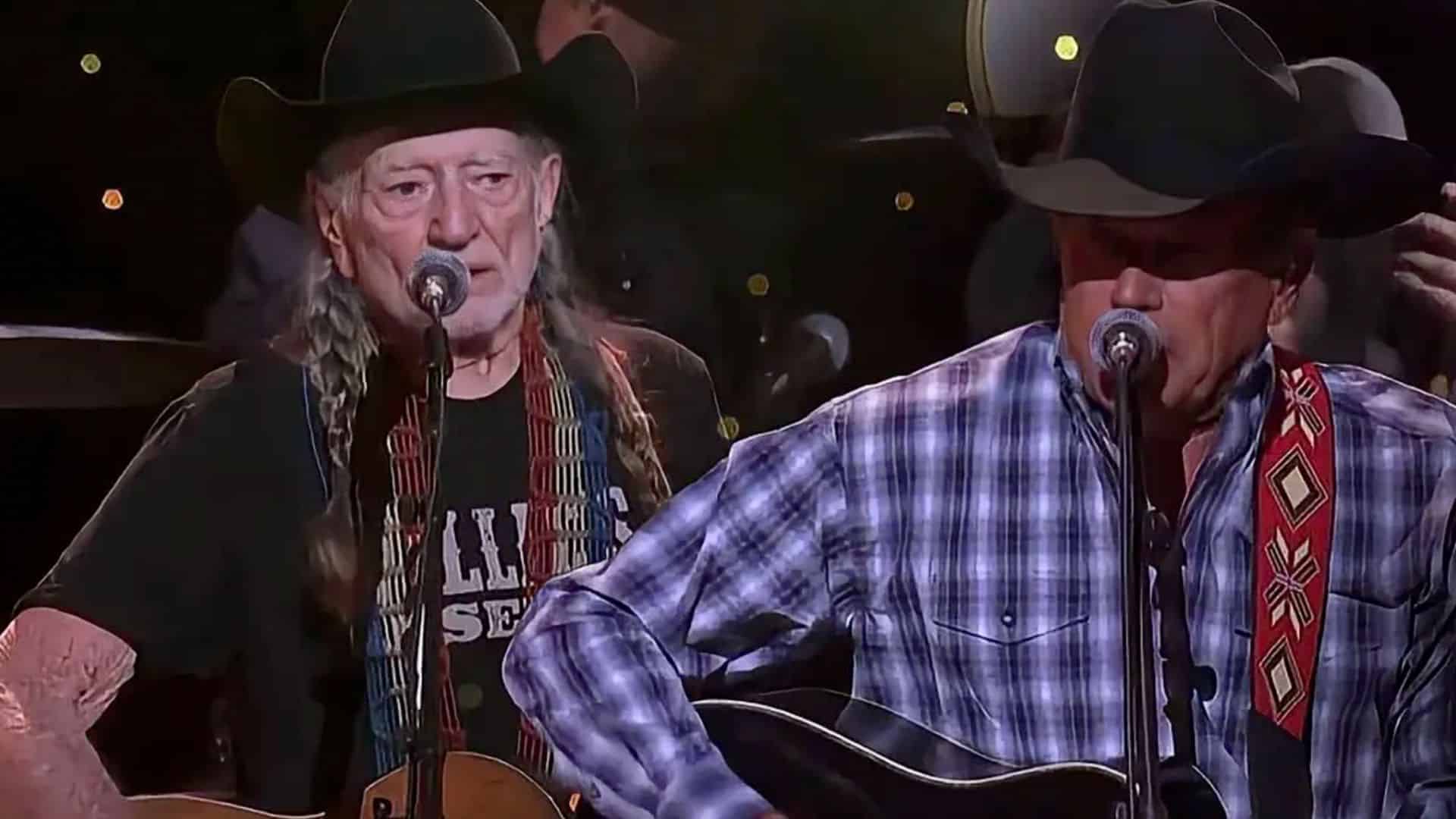 George Strait and Willie Nelson finally team up for “Good Hearted Woman”