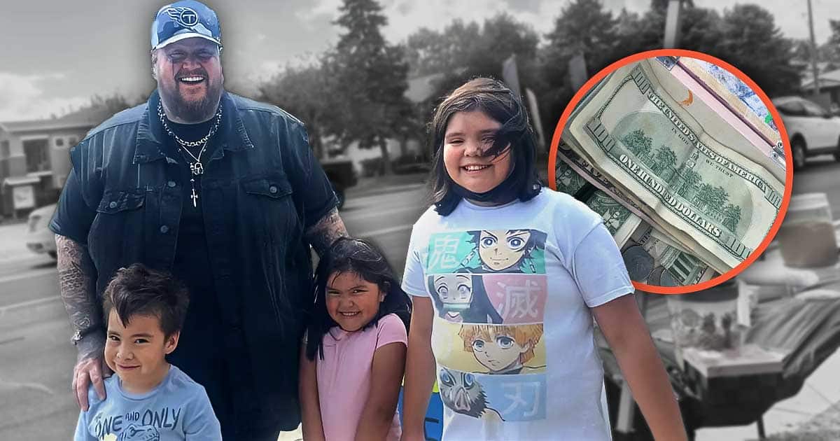 Jelly Roll Stops by Kids’ Lemonade Stand and Drops $700