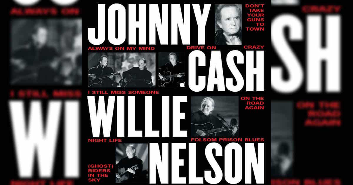 Johnny Cash and Willie Nelson Grace the Stage Together for a Memorable Performance of “Folsom Prison Blues”