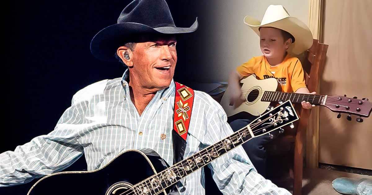 Adorable Three-Year-Old Wows Fans with George Strait's "Fireman"