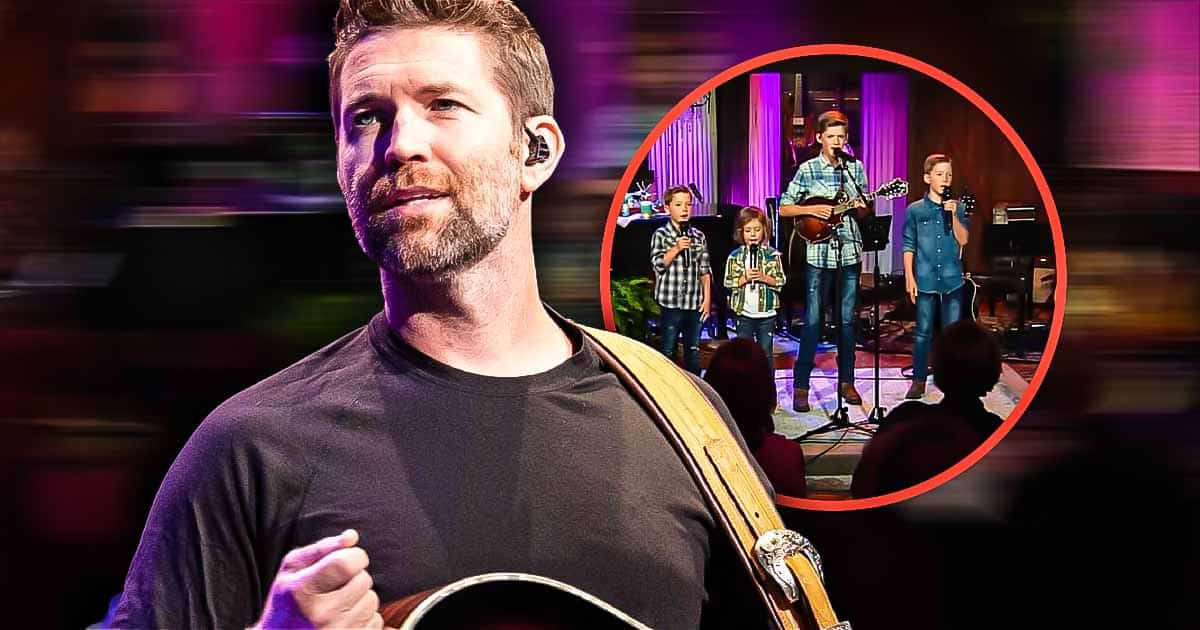 Josh Turner's Children Deliver a Beautiful Performance of His Gospel Song "The River"