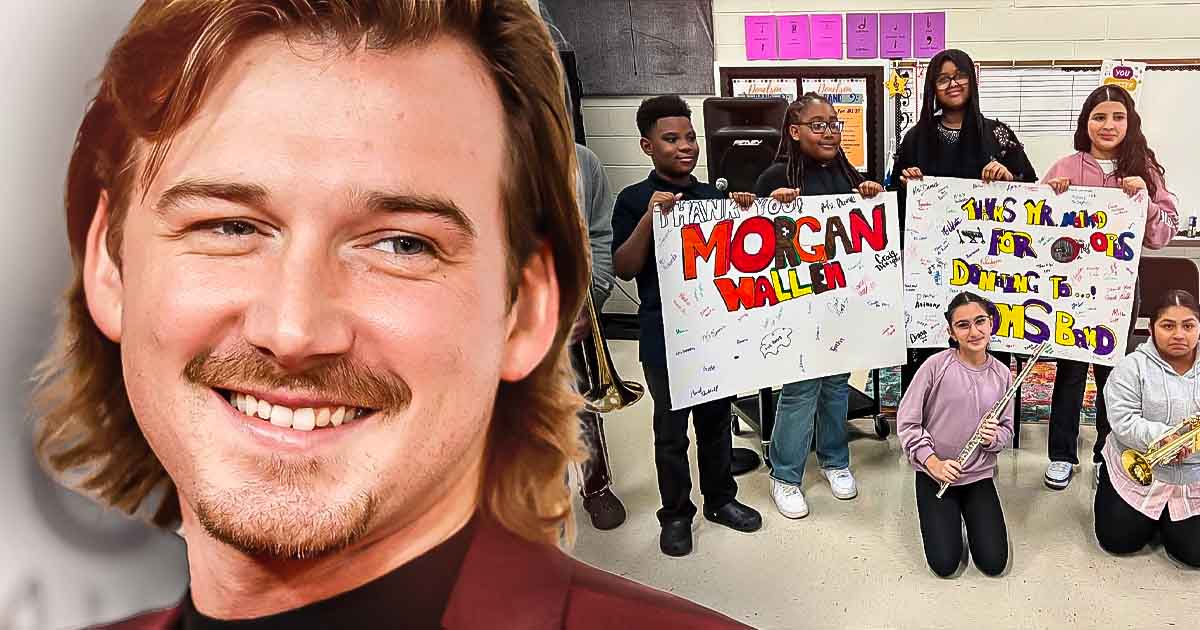 Morgan Wallen Donates $500,000 Worth of Musical Instruments to Students Across the Nation