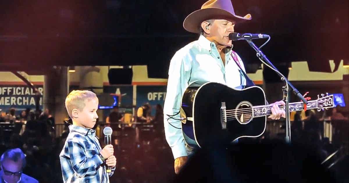 George Strait and Grandson Harvey's Emotional "God and Country Music" Performance