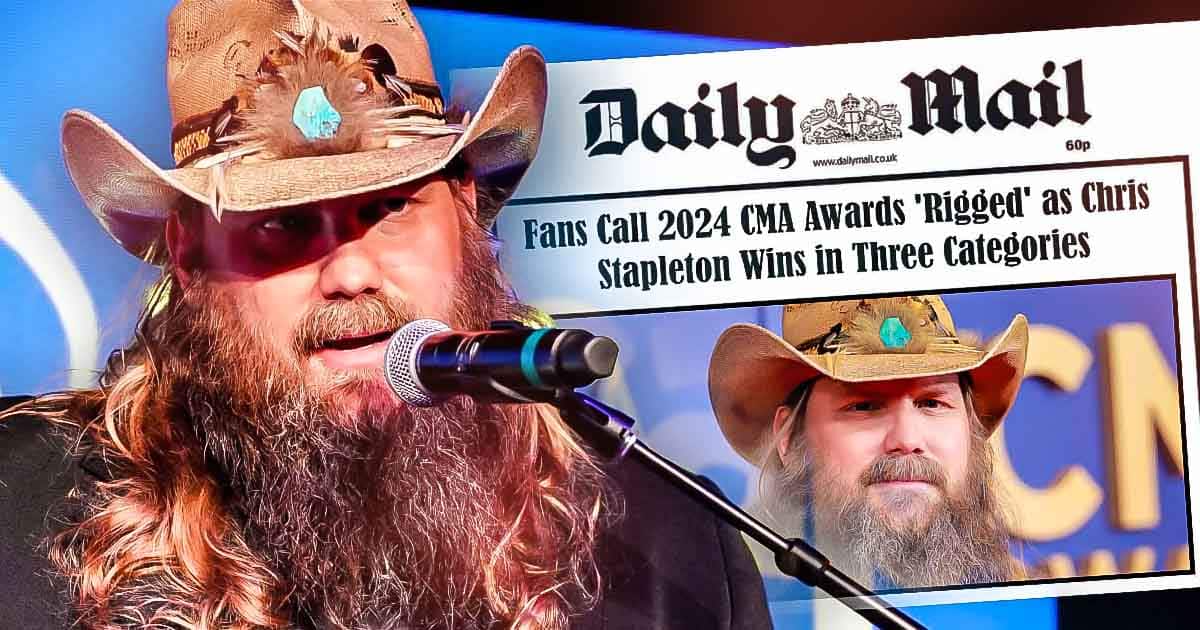 Mainstream Media Tried to Cancel Chris Stapleton, But Fans Rallied Behind Him