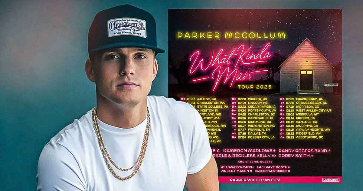 Parker McCollum reschedules his State College, Pennsylvania show for October 2nd after falling ill mid-performance, with original tickets still valid.