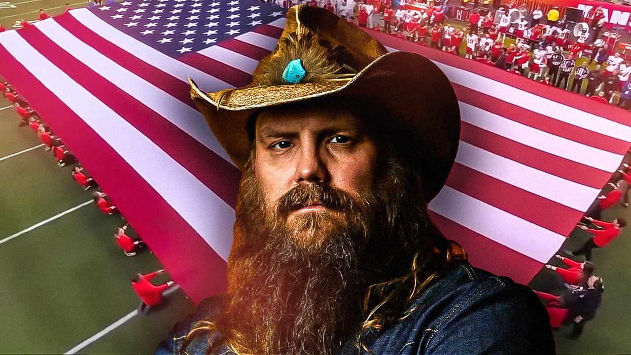 Chris Stapleton announces his retirement from singing the national anthem after his iconic 2023 Super Bowl performance, a moment destined to stand the test of time.