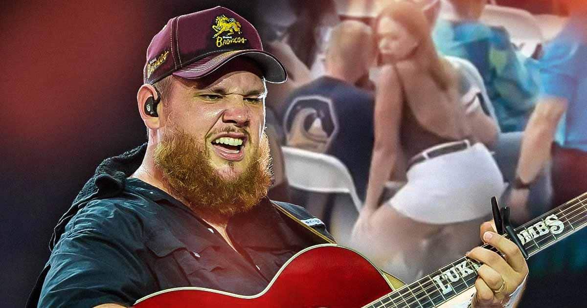 The woman removed from Luke Combs' concert for 'dancing too hard' selling her white skirt for $250, now with a new invite to his Sydney show.